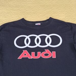 Audi four rings 3D logo long sleeve size L